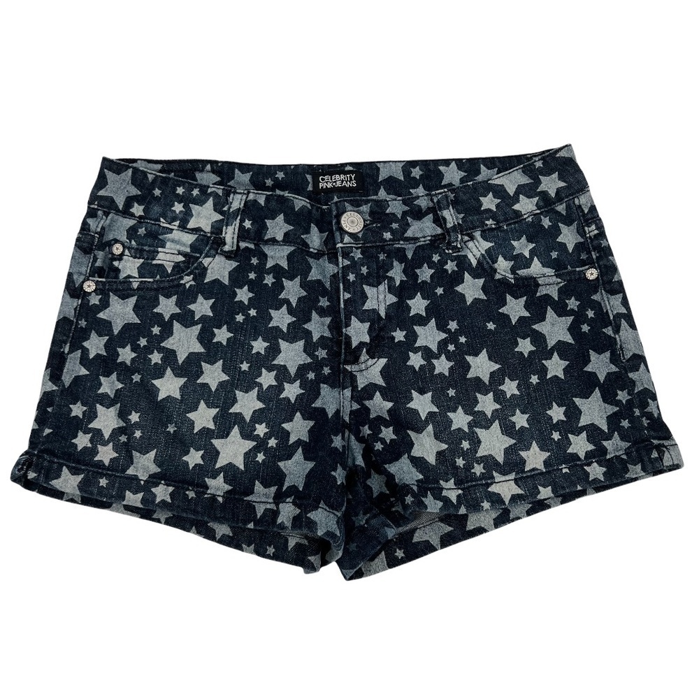 Celebrity Pink Jeans Star Denim Shorts Size 9 Women’s
